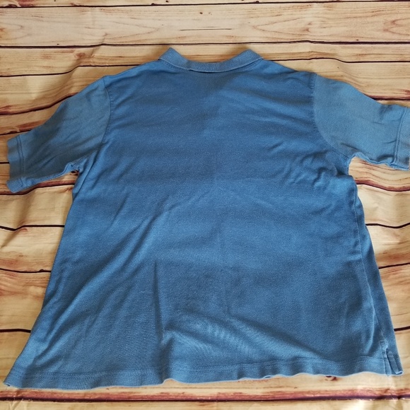 Men's Blue Polo Shirt - Picture 3 of 3